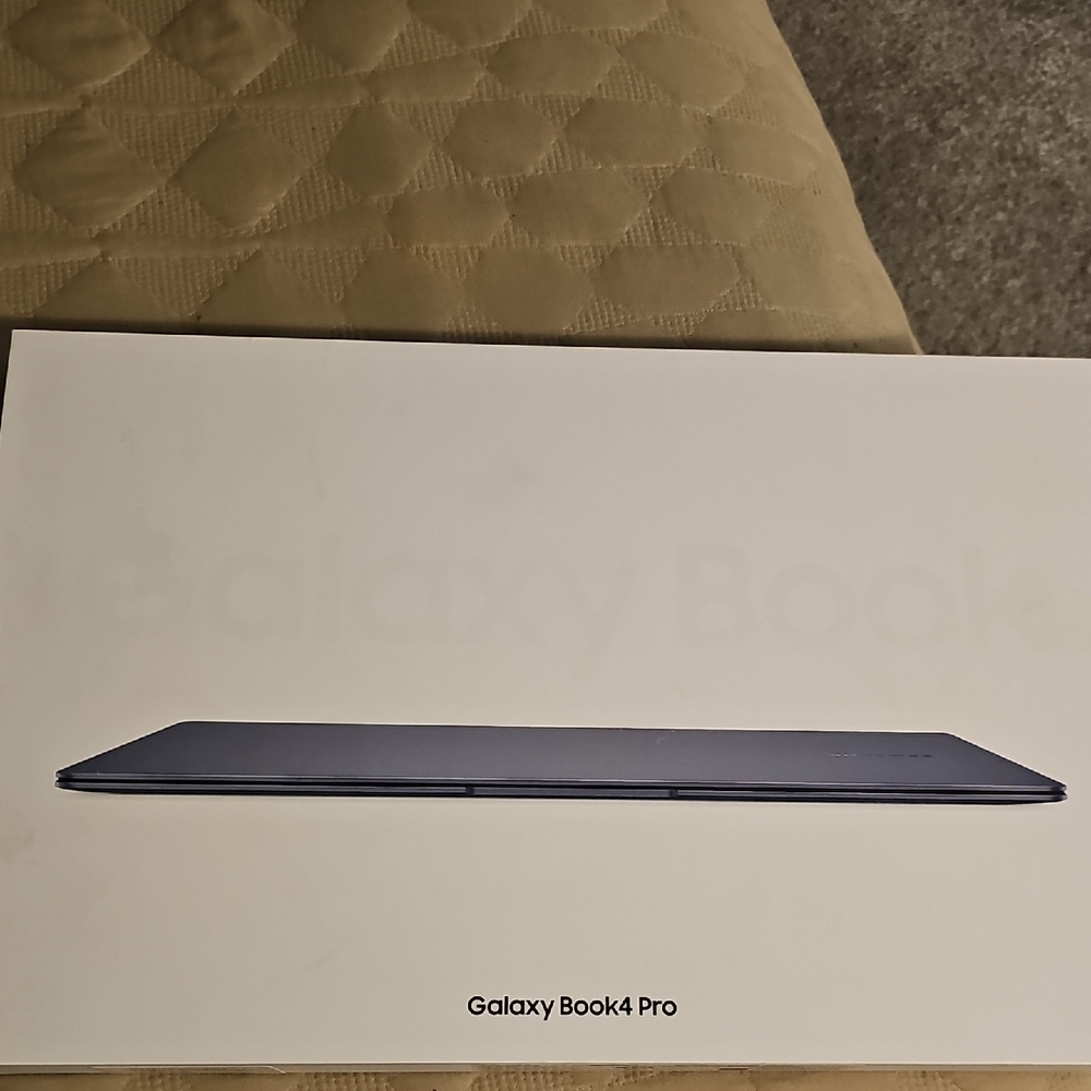 Samsung Silver Galaxy Book Pro Ultra-Slim Laptop